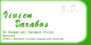 vivien darabos business card